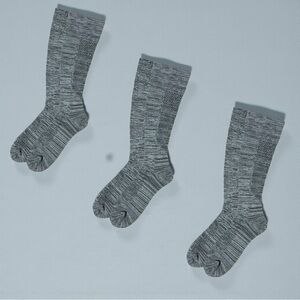 🌻NEW NWOT Tommie Cooper 3-pack Heathered Gray Compression Socks